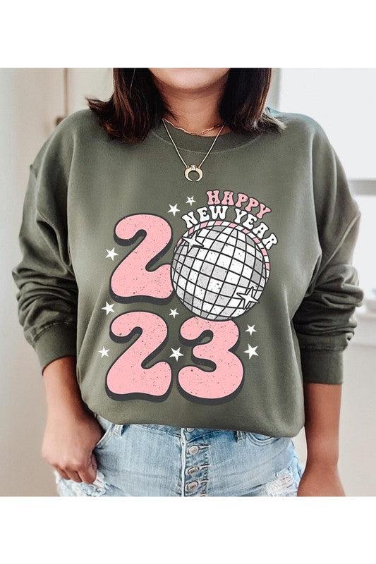 HAPPY NEW YEAR 2023 FLEECE SWEATSHIRT - Sweatshirt