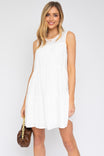 Gilli Sleeveless Tiered Mini Dress