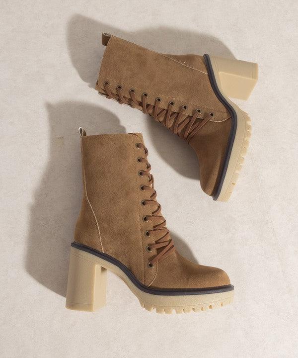 OASIS SOCIETY Jenna - Platform Military Boots - 