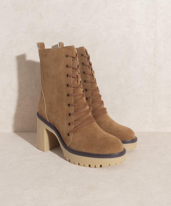 OASIS SOCIETY Jenna - Platform Military Boots - 