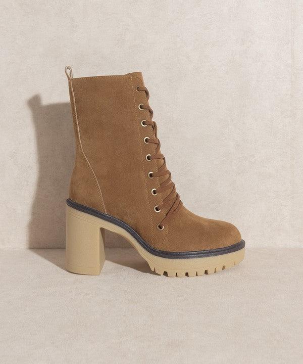 OASIS SOCIETY Jenna - Platform Military Boots - 