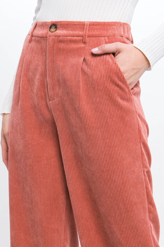 Love Tree Corduroy Trouser Pants