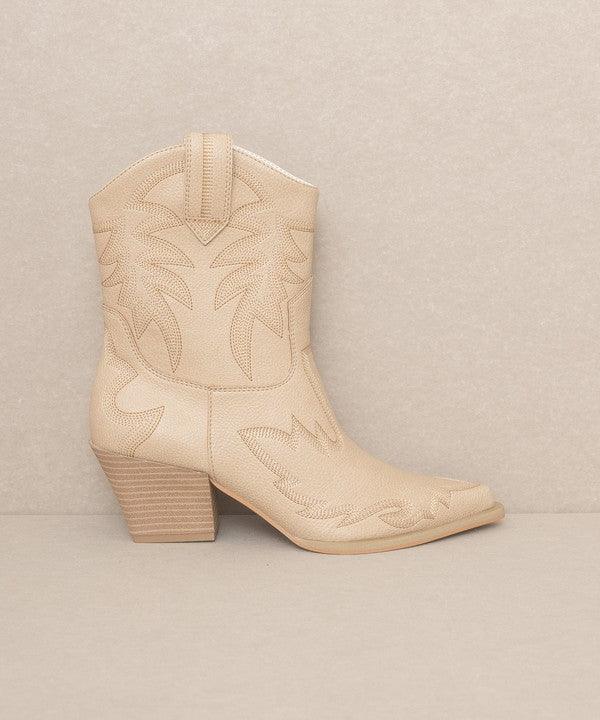 OASIS SOCIETY Nantes - Embroidered Cowboy Boots - Boots