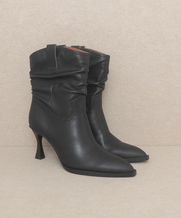 OASIS SOCIETY Riga - Western Inspired Slouch Boots - Boots