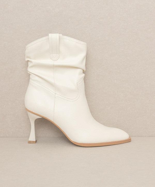 OASIS SOCIETY Riga - Western Inspired Slouch Boots - Boots