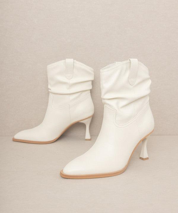 OASIS SOCIETY Riga - Western Inspired Slouch Boots - Boots