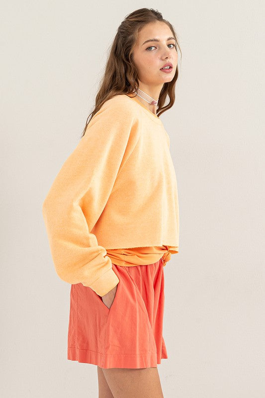 HYFVE Laid Back Crop Sweatshirt