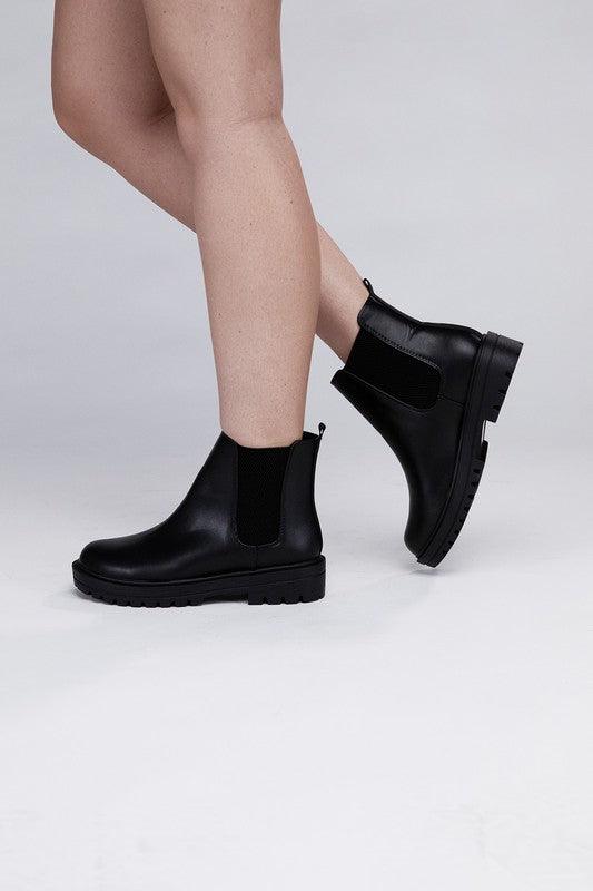 Ankle Paden Booties - Boots