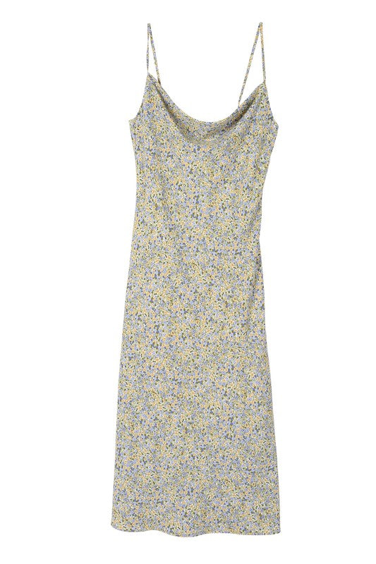 Lilou SL Floral Summer Midi Dress