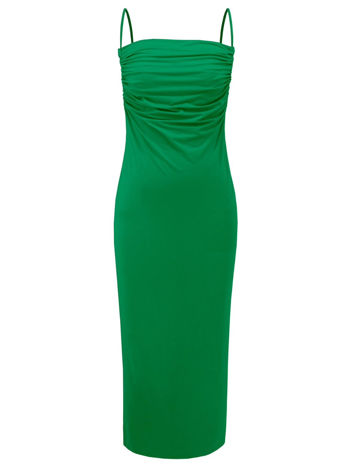 Backless Cowl Neck Sleeveless Maxi Cami Dress