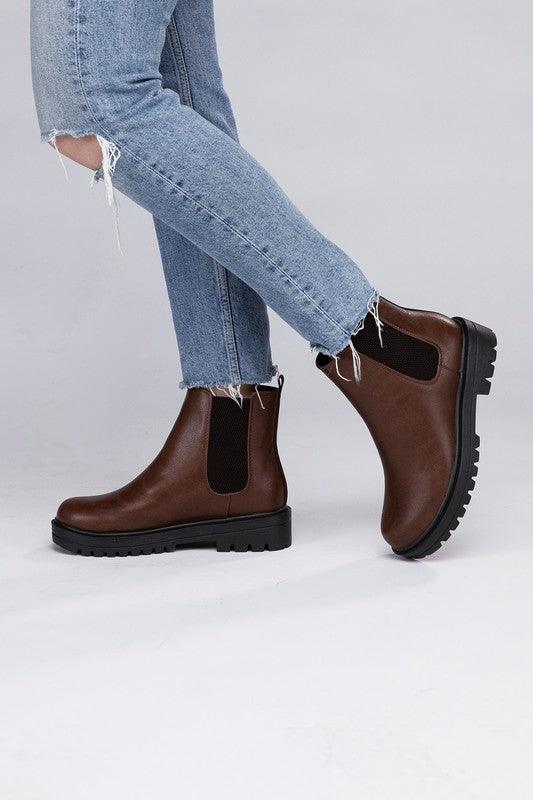 Ankle Paden Booties - Boots