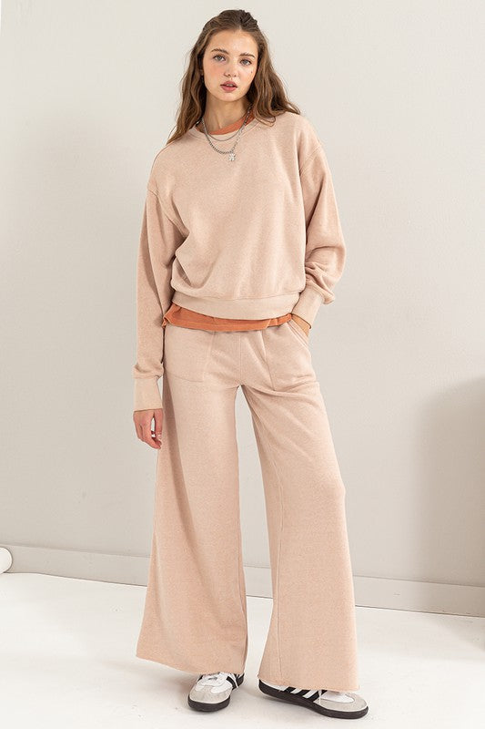 HYFVE High Rise Wide Leg Drawstring Pants