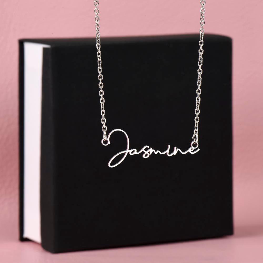 Signature Custom Name Necklace - Jewelry