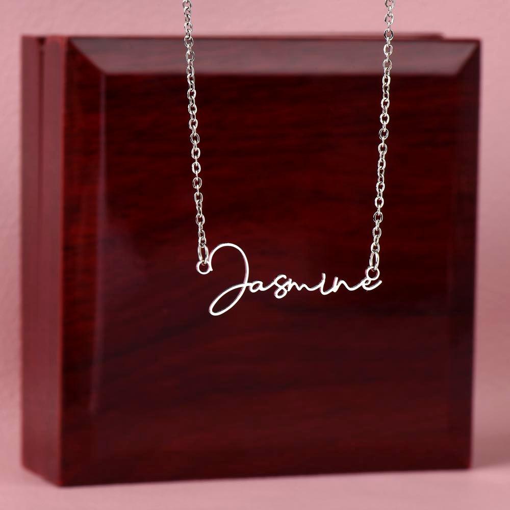 Signature Custom Name Necklace - Jewelry