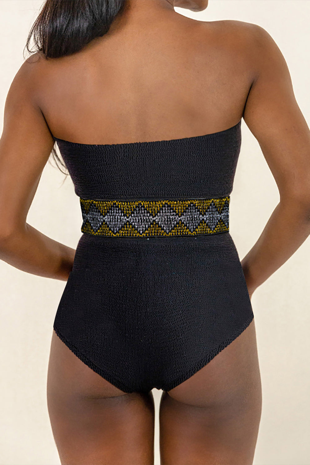 Aztec Tube Sleeveless One-Piece Swimsuit