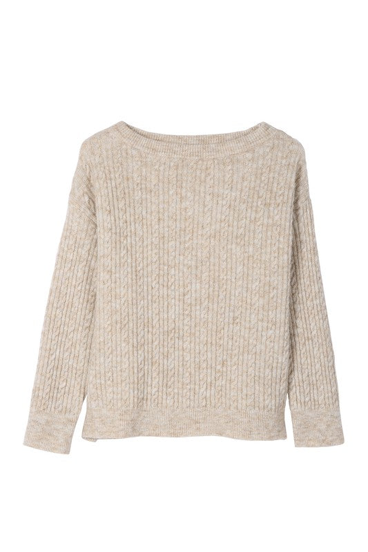 Lilou Oversize Cable Sweater