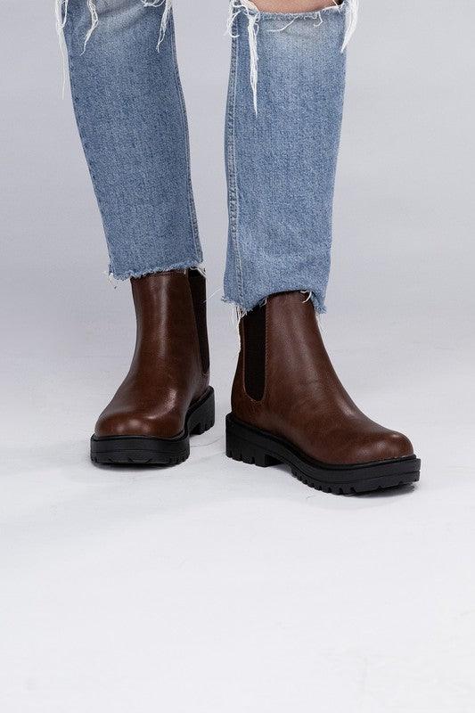 Ankle Paden Booties - Boots