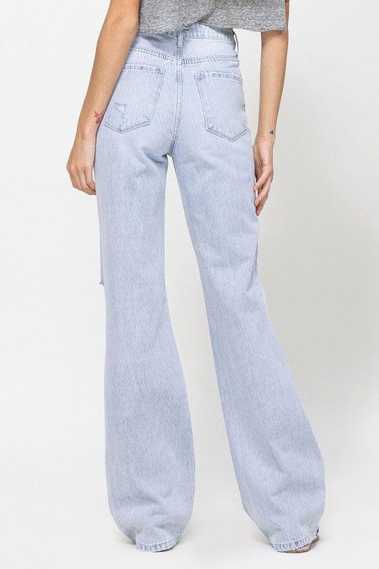 90's Vintage Flare Jeans - Jeans