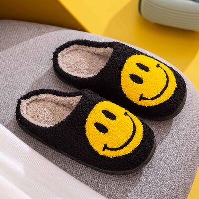 Melody Smiley Face Slippers - Slippers