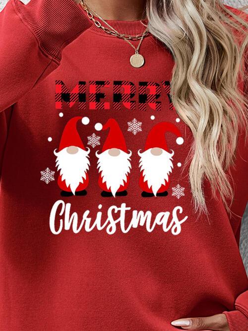 MERRY CHRISTMAS Long Sleeve Sweatshirt - Sweatshirt