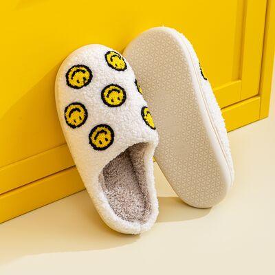 Melody Smiley Face Slippers - Slippers