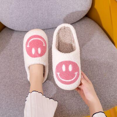 Melody Smiley Face Slippers - Slippers