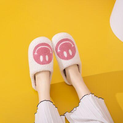 Melody Smiley Face Slippers - Slippers