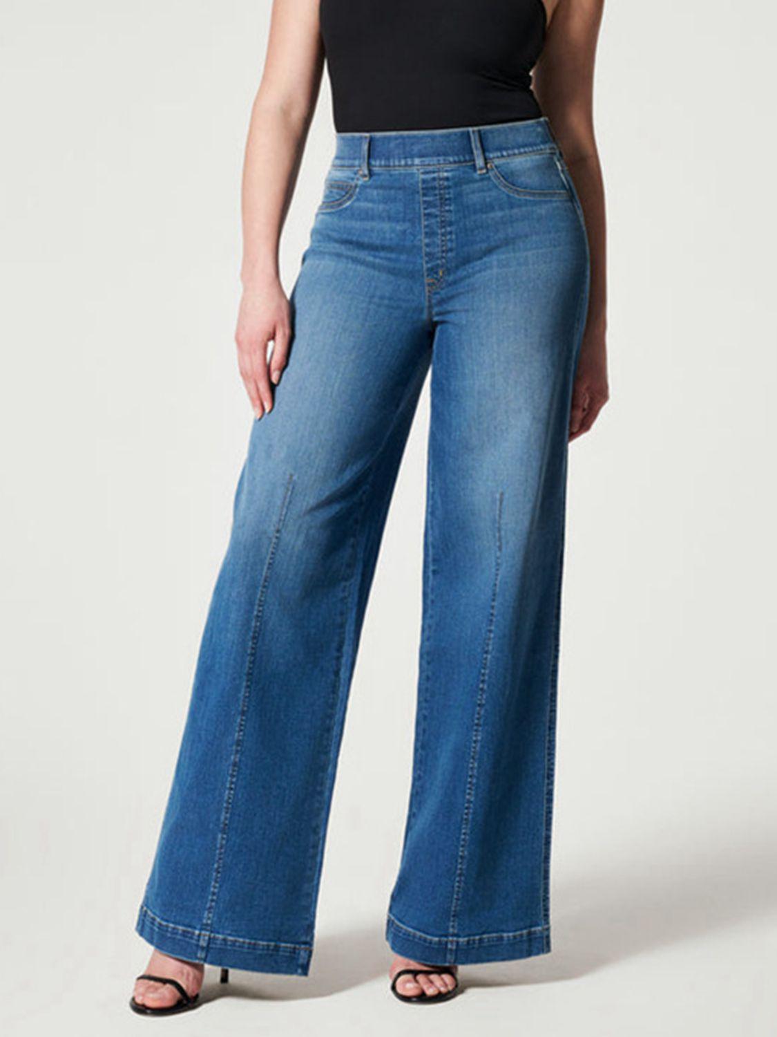 Wide Leg High Rise Jeans - Jeans