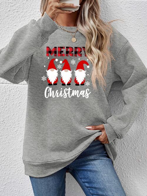 MERRY CHRISTMAS Long Sleeve Sweatshirt - Sweatshirt