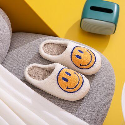 Melody Smiley Face Slippers - Slippers