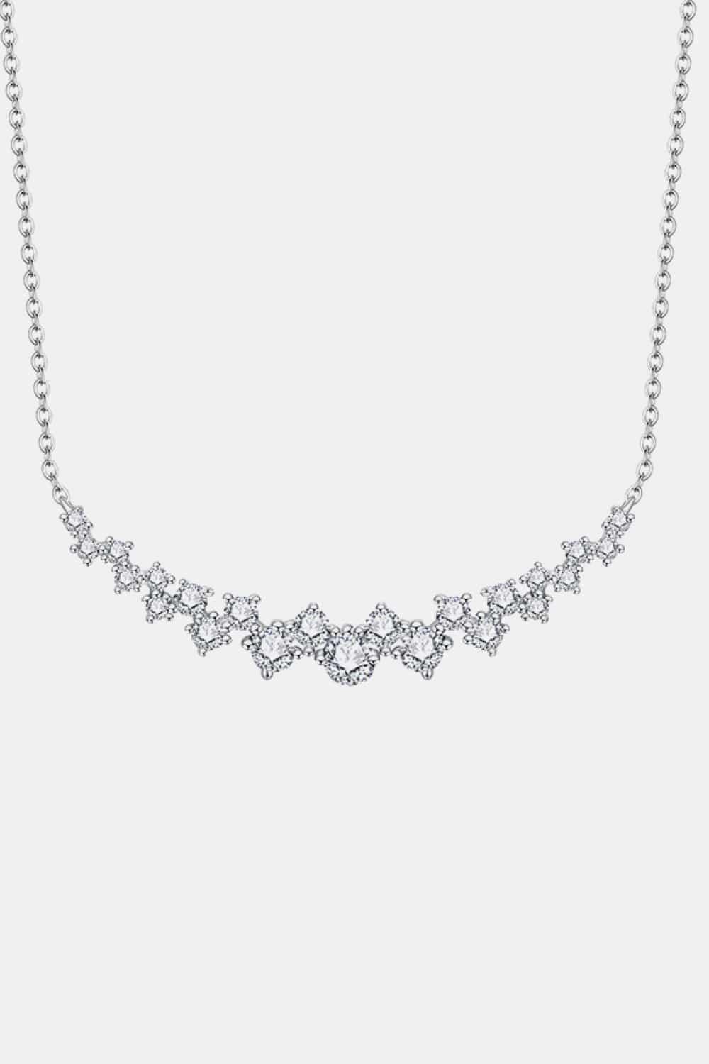 1.64 Carat Moissanite 925 Sterling Silver Necklace - Necklace