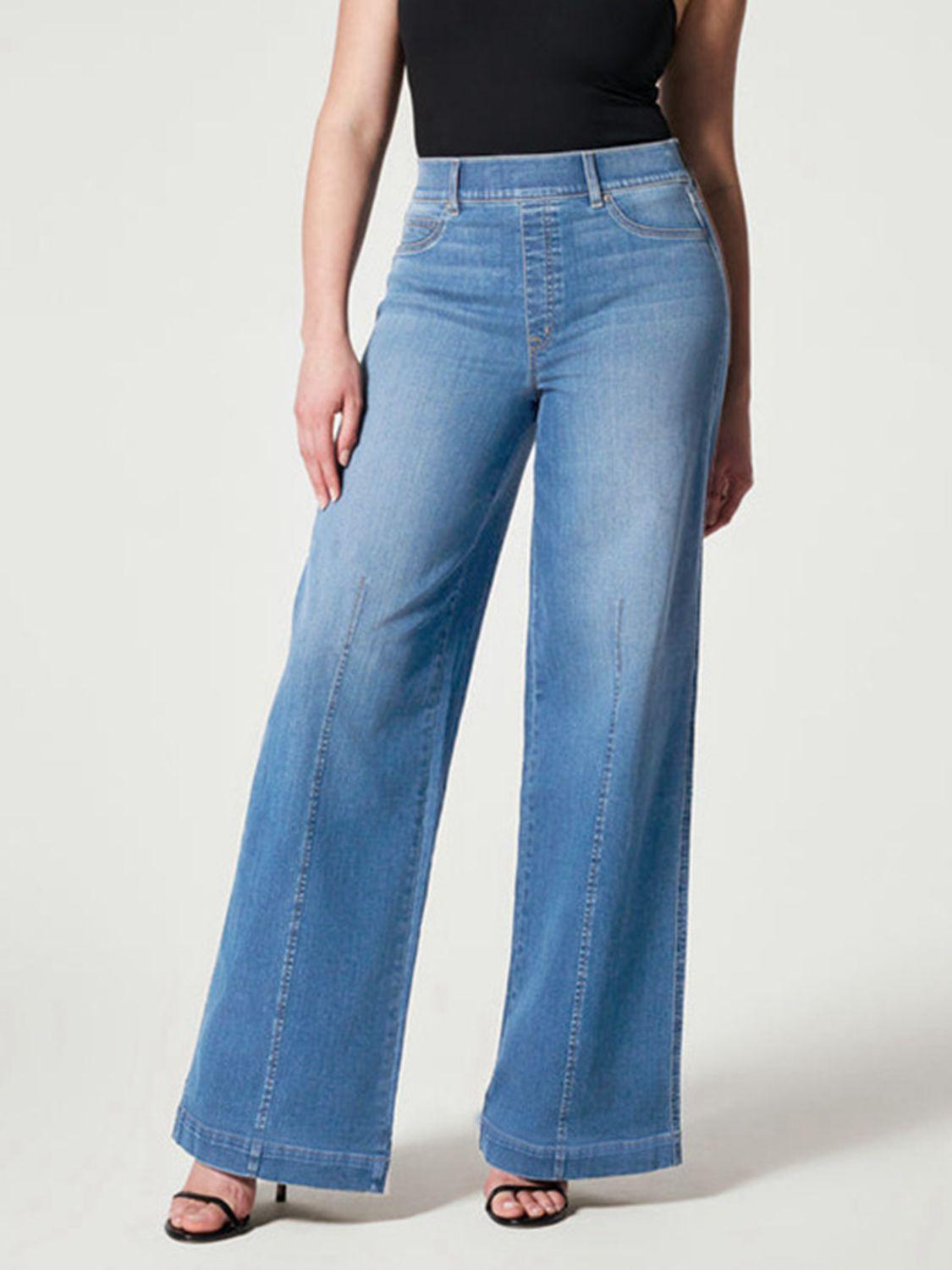 Wide Leg High Rise Jeans - Jeans