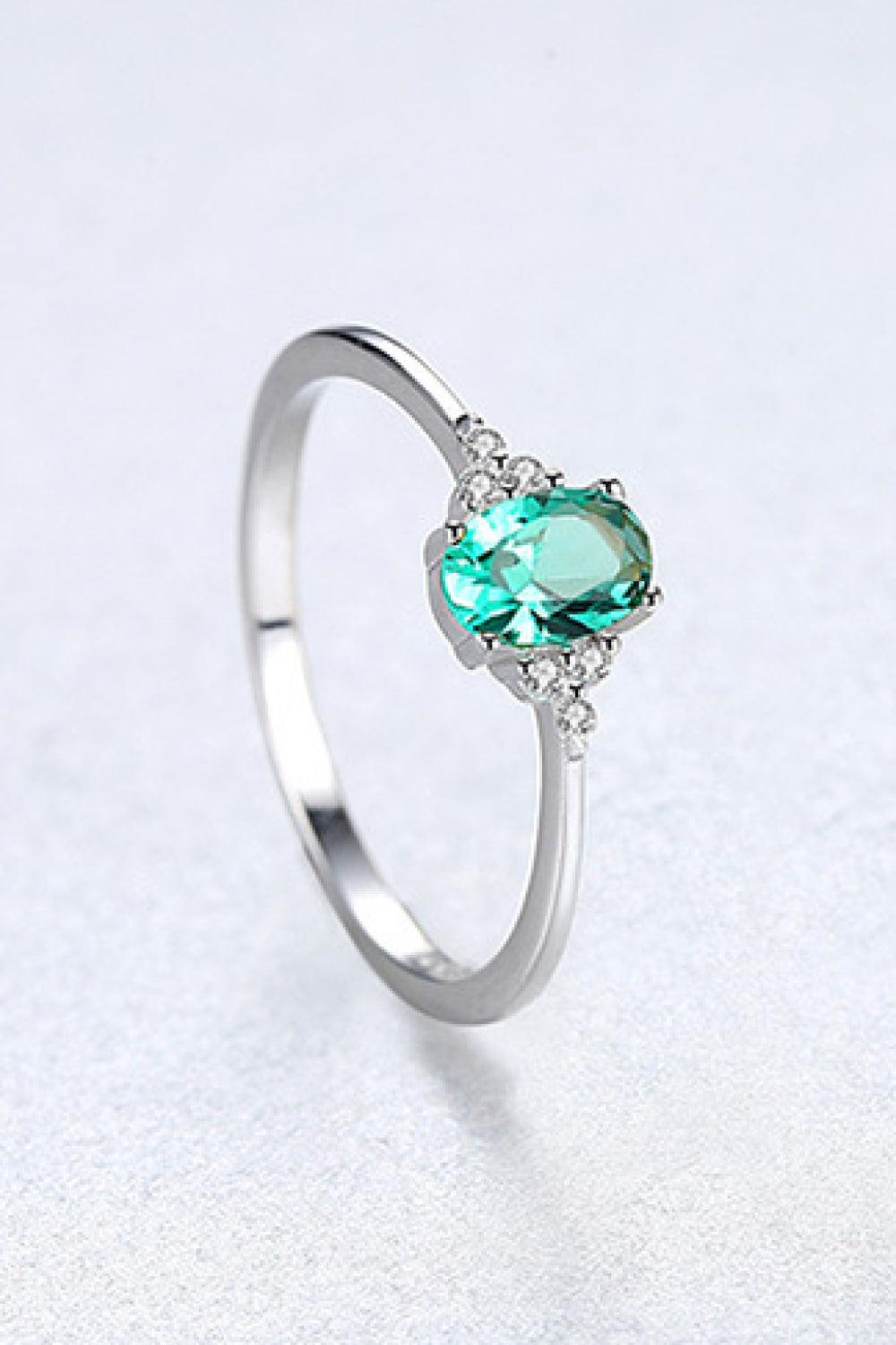 Zircon 925 Sterling Silver Ring - Ring