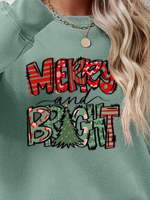 MERRY AND BRIGHT Sweatshirt - Sweatshirt