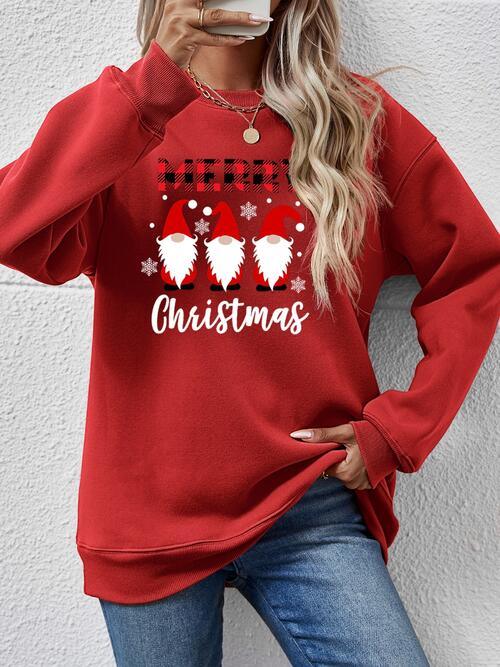 MERRY CHRISTMAS Long Sleeve Sweatshirt - Sweatshirt