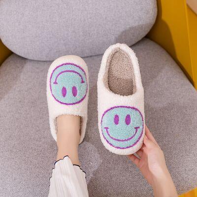 Melody Smiley Face Slippers - Slippers