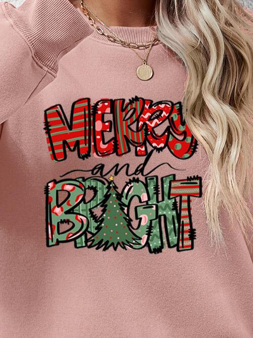 MERRY AND BRIGHT Sweatshirt - Sweatshirt