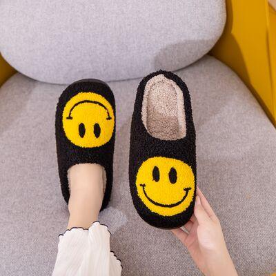 Melody Smiley Face Slippers - Slippers