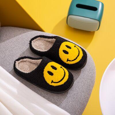 Melody Smiley Face Slippers - Slippers