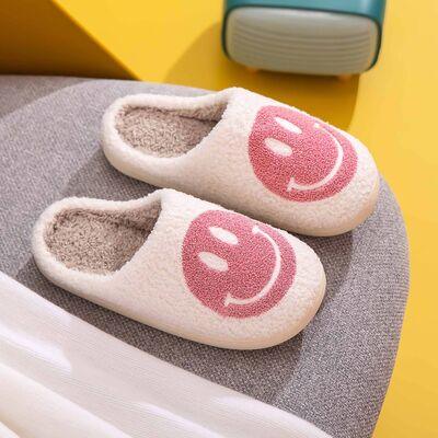 Melody Smiley Face Slippers - Slippers