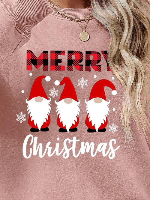 MERRY CHRISTMAS Long Sleeve Sweatshirt - Sweatshirt