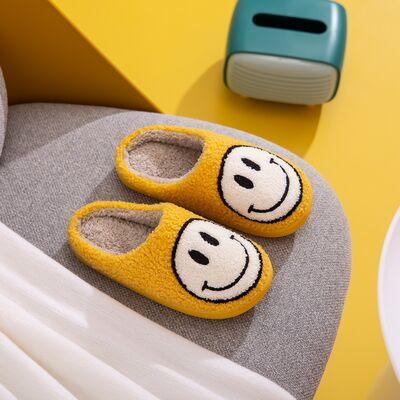 Melody Smiley Face Slippers - Slippers