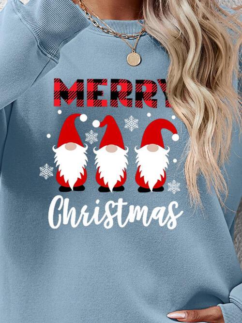 MERRY CHRISTMAS Long Sleeve Sweatshirt - Sweatshirt