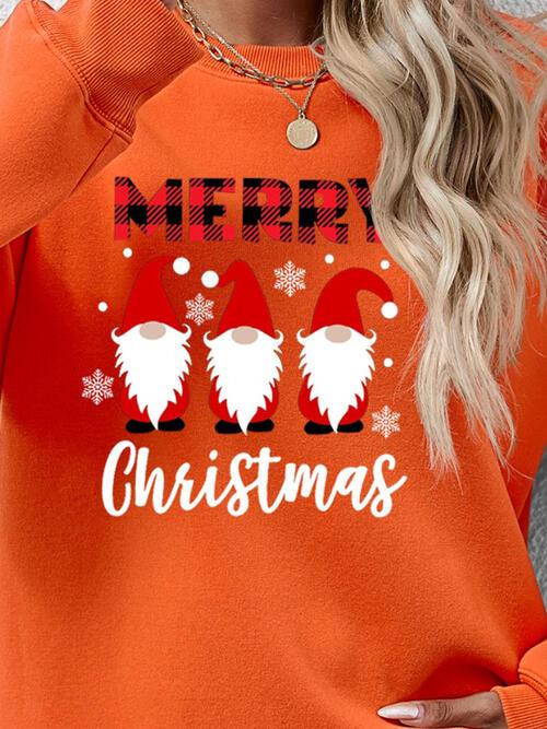 MERRY CHRISTMAS Long Sleeve Sweatshirt - Sweatshirt