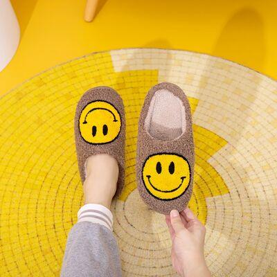 Melody Smiley Face Slippers - Slippers