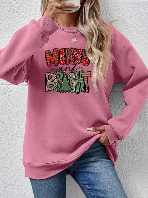 MERRY AND BRIGHT Sweatshirt - Sweatshirt