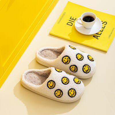 Melody Smiley Face Slippers - Slippers