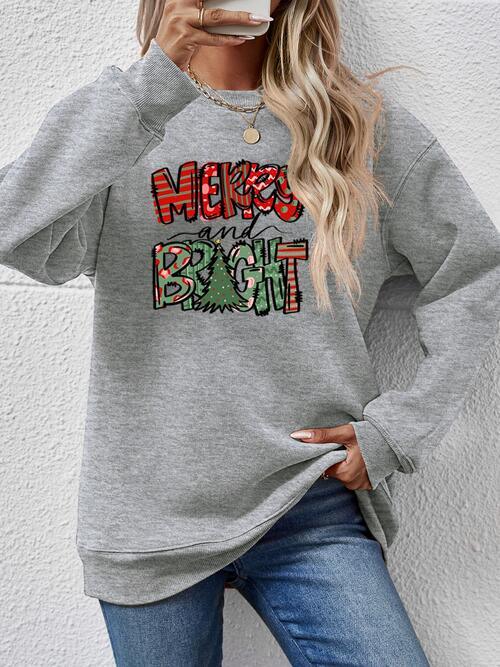 MERRY AND BRIGHT Sweatshirt - Sweatshirt