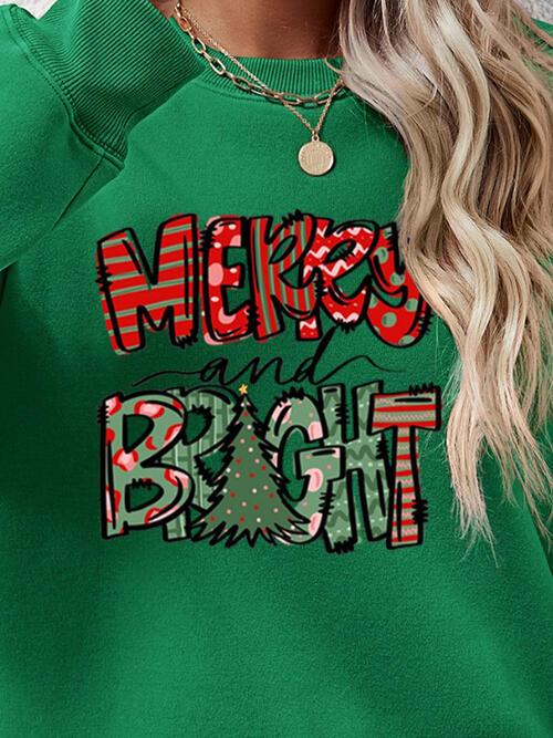 MERRY AND BRIGHT Sweatshirt - Sweatshirt