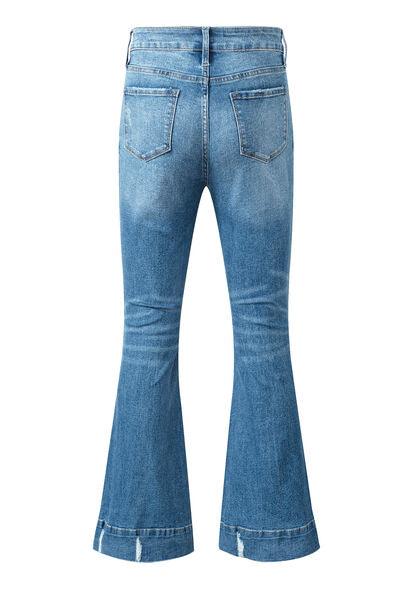 Cat's Whisker Bootcut Mid Rise Jeans - Jeans